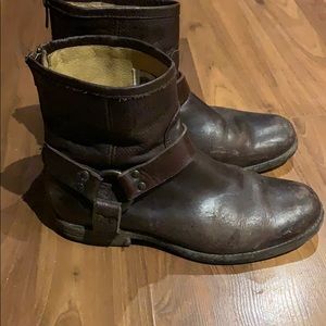Frye Ryder Harness Boots